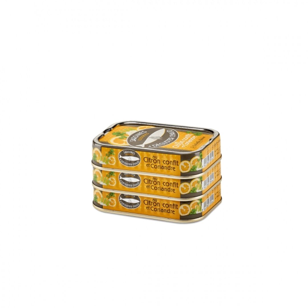 Sardinen mit Zitrone & Koriander zum Braten