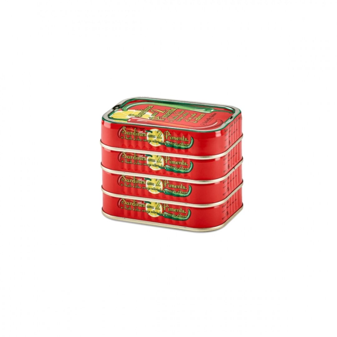 Sardinen mit 2 Chilis & Zitrone