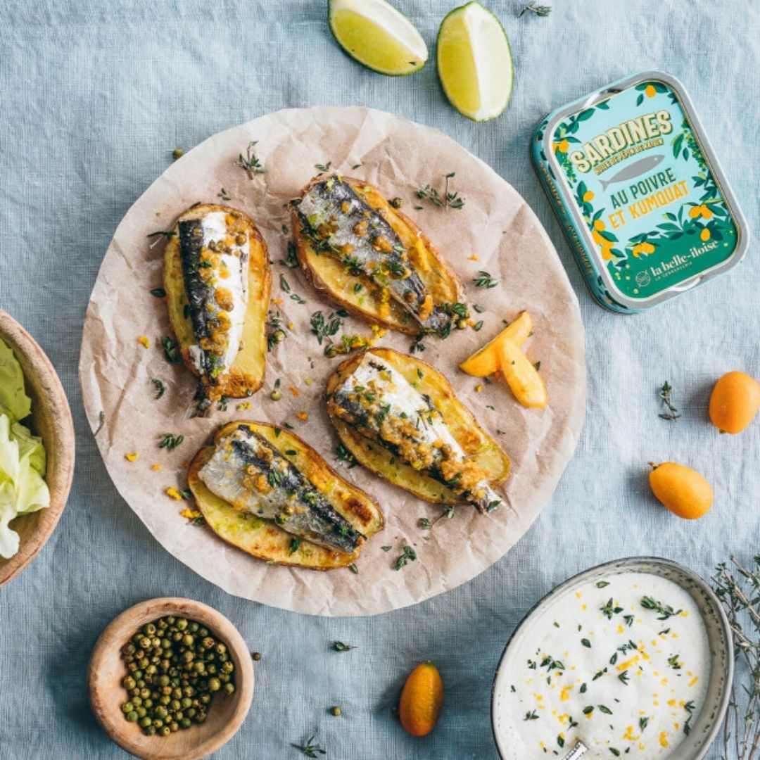 Sardinen mit Pfeffer & Kumquat