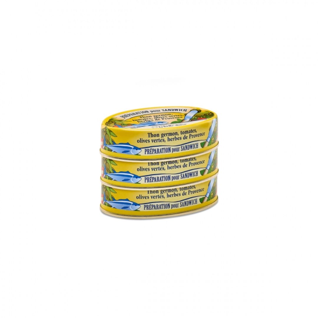 Thunfisch-Sandwichcreme mit Oliven & Kräutern