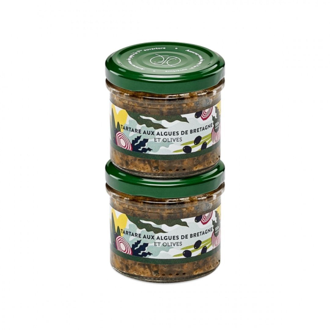 Algen-Tartar mit Oliven