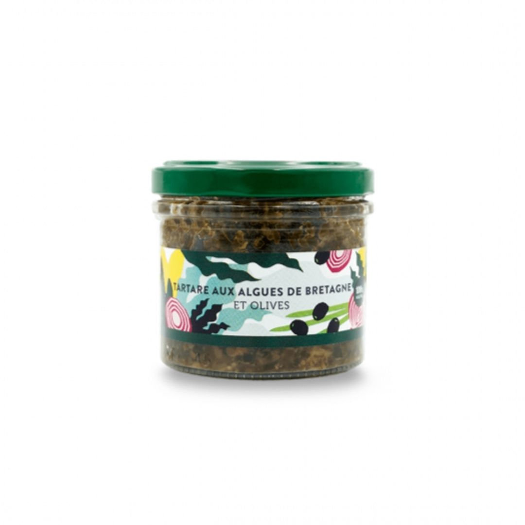 Algen-Tartar mit Oliven