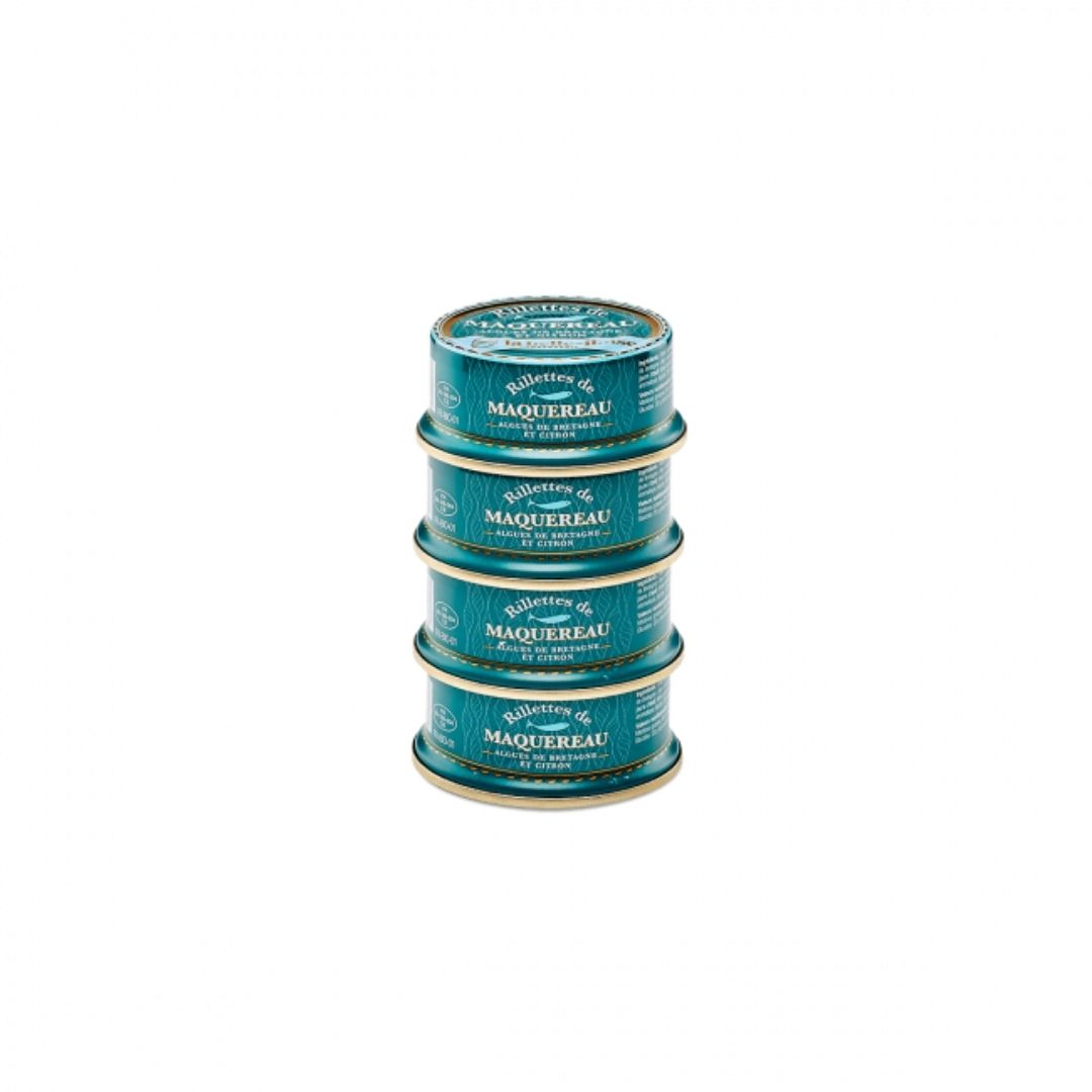 Makrelenrillette mit Algen & Zitrone