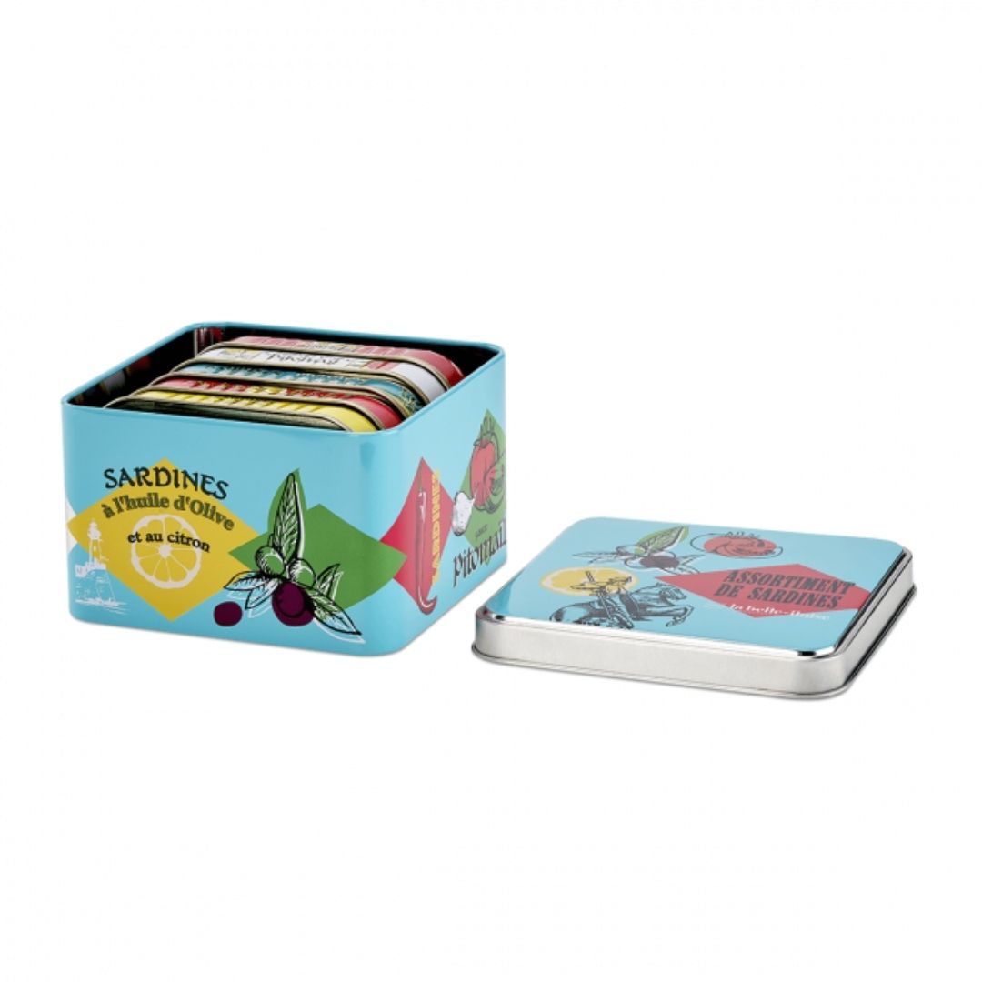 Geschenkset "La Boîte à Sardines" – 5 Rezepte in der Metalldose