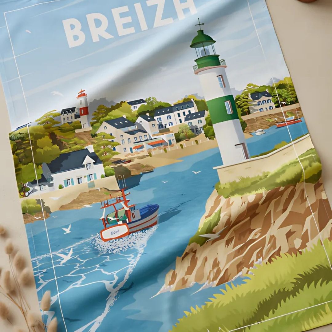 Geschirrtuch Bretagne
