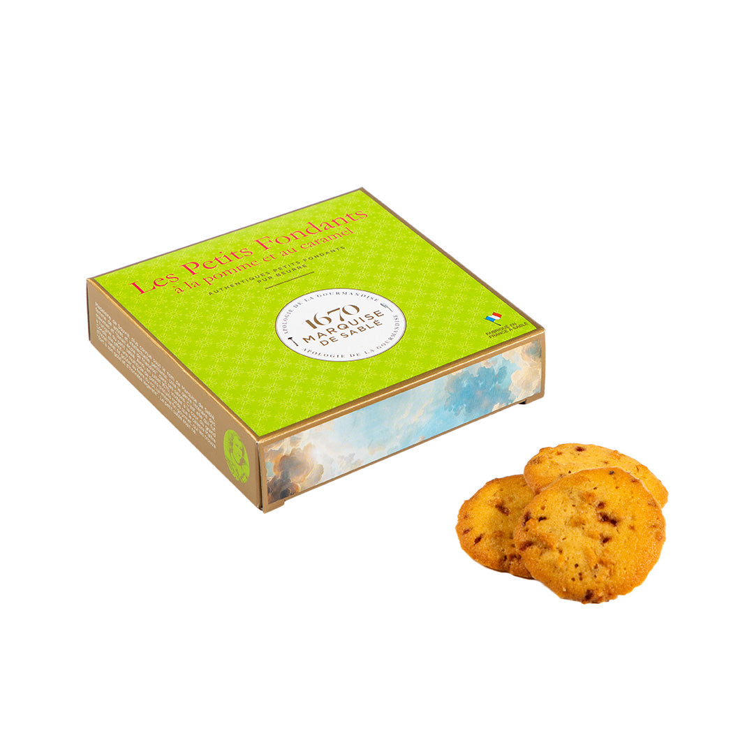 Les petits fondants mit Apfel und gesalzener Karamell - Etui