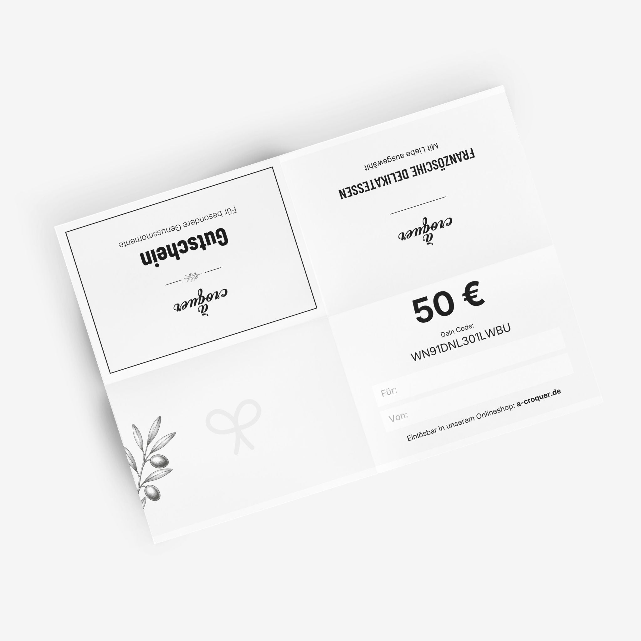 Geschenkgutschein
