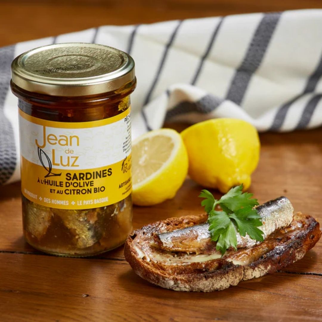 BIO-Sardinen mit Zitrone