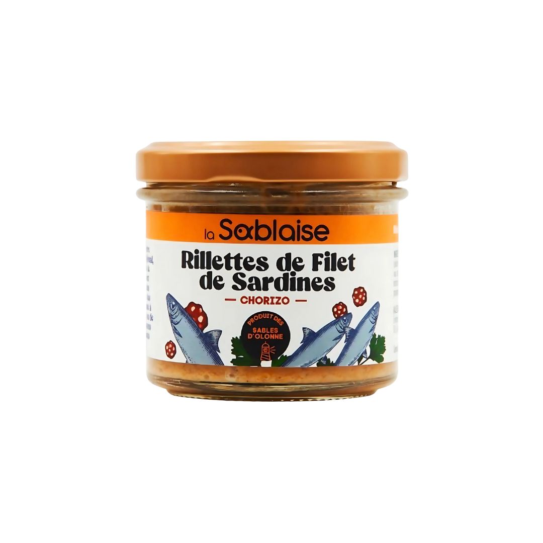 Rillette aus Sardinenfilets mit Chorizo