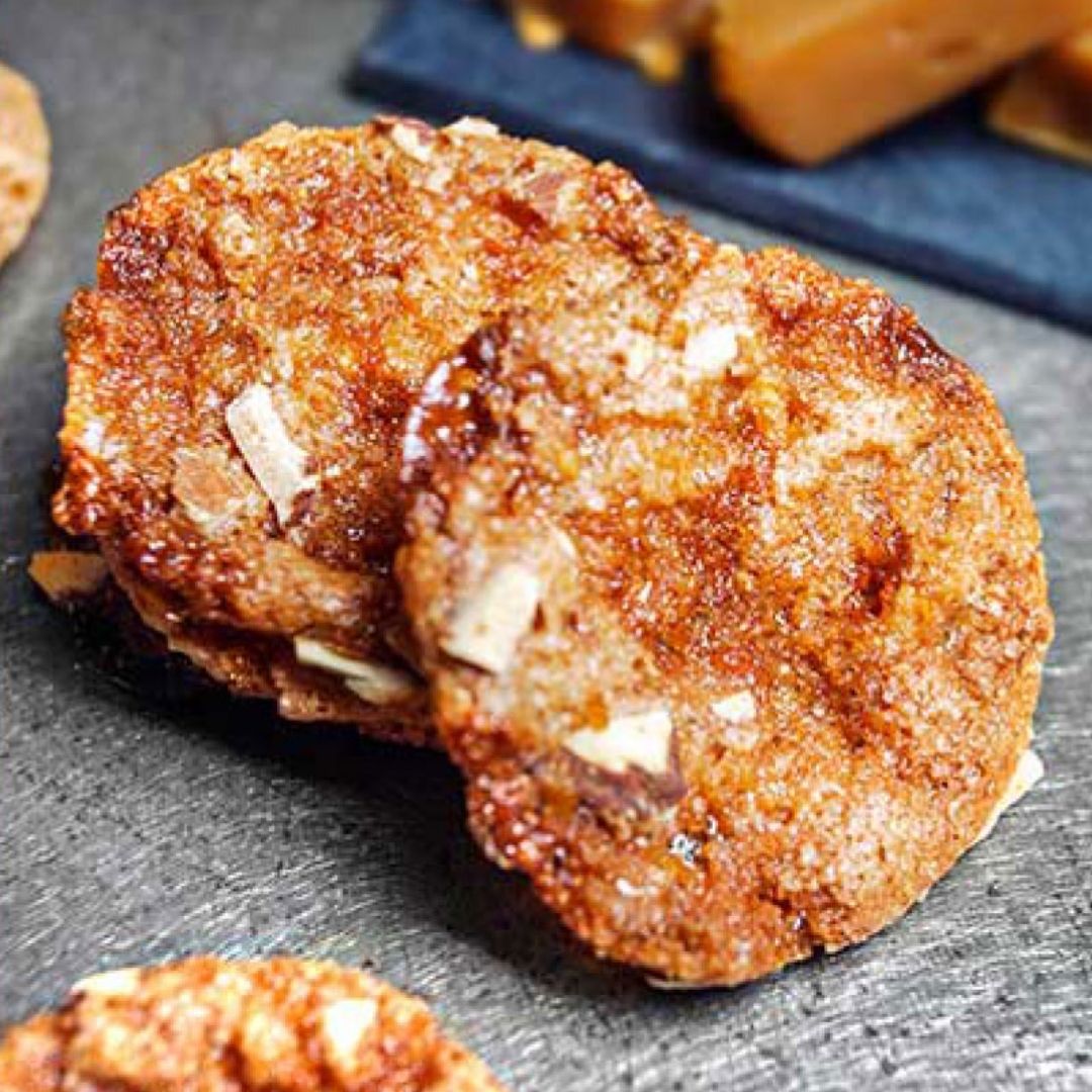 Croustillant mit gesalzenem Butterkaramell