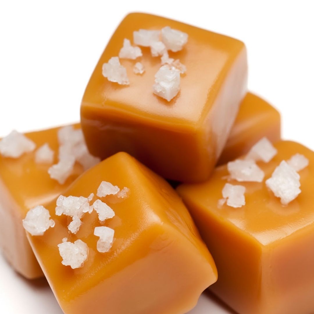 Croustillant mit gesalzenem Butterkaramell