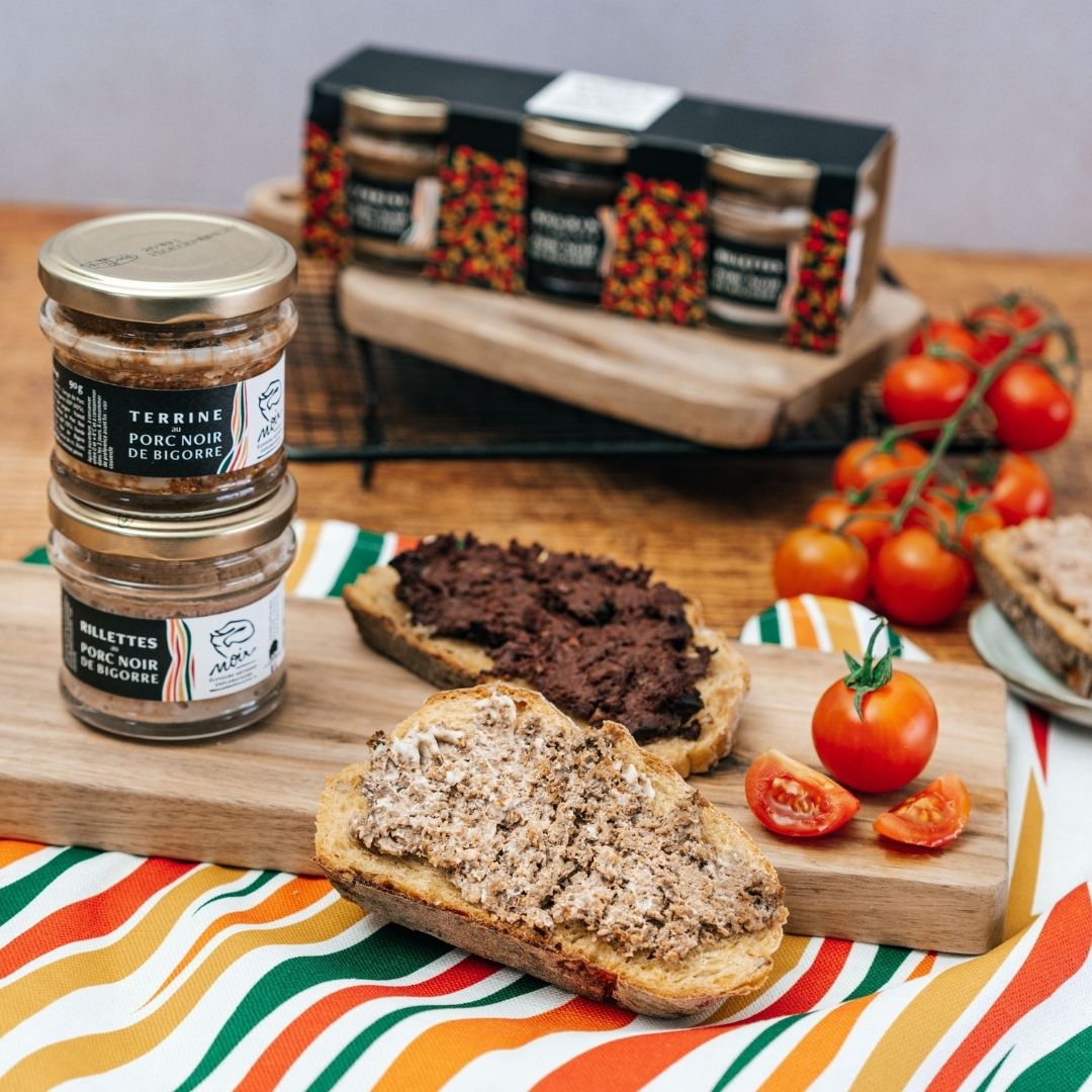 Charcuterie-Geschenkset Trio de Verrines