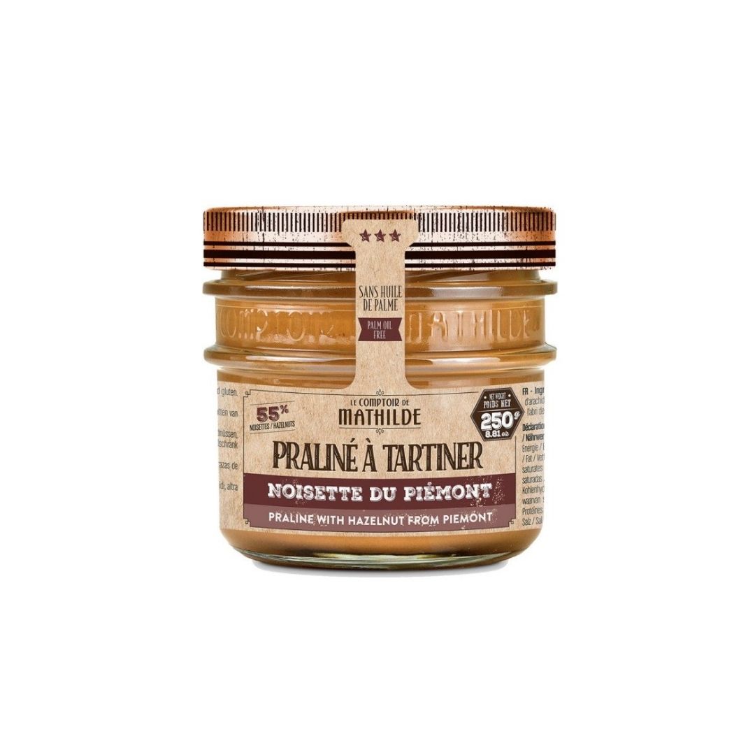 Brotaufstrich "Praliné Noisette du Piémont" (Praliné / Haselnuss aus dem Piemont)