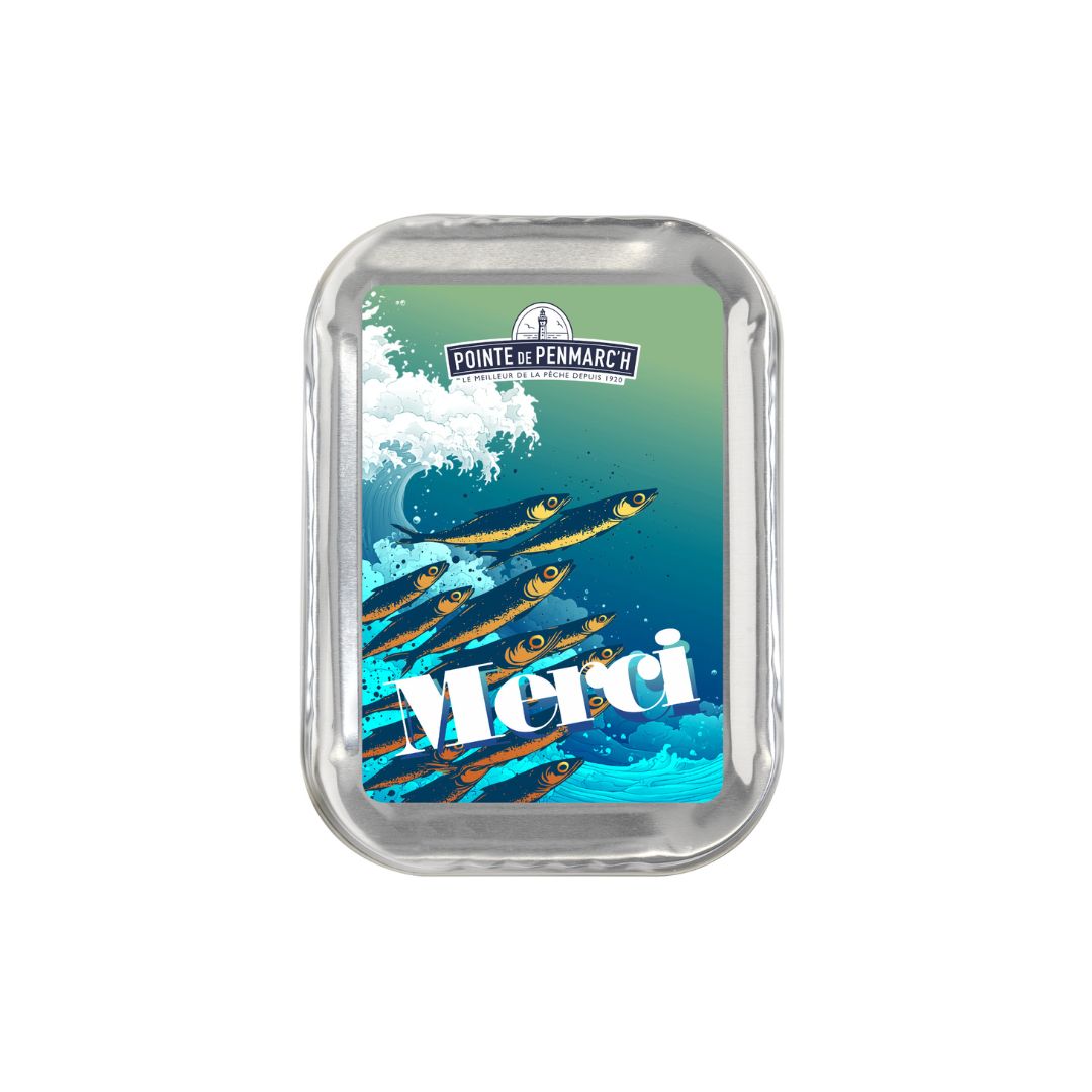 Sardinen in Olivenöl „Merci“