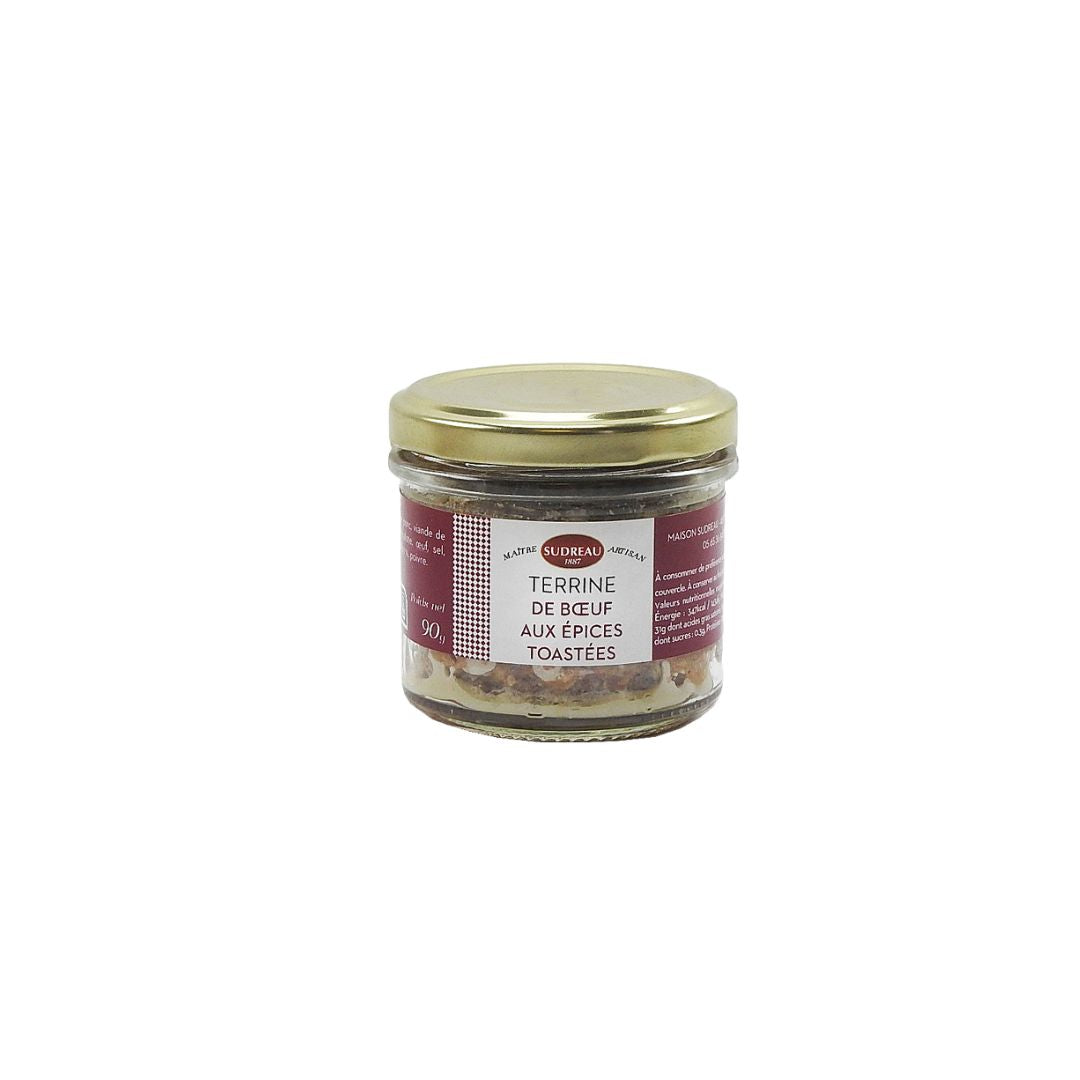 Rinderterrine mit gegrillten Gewürzen