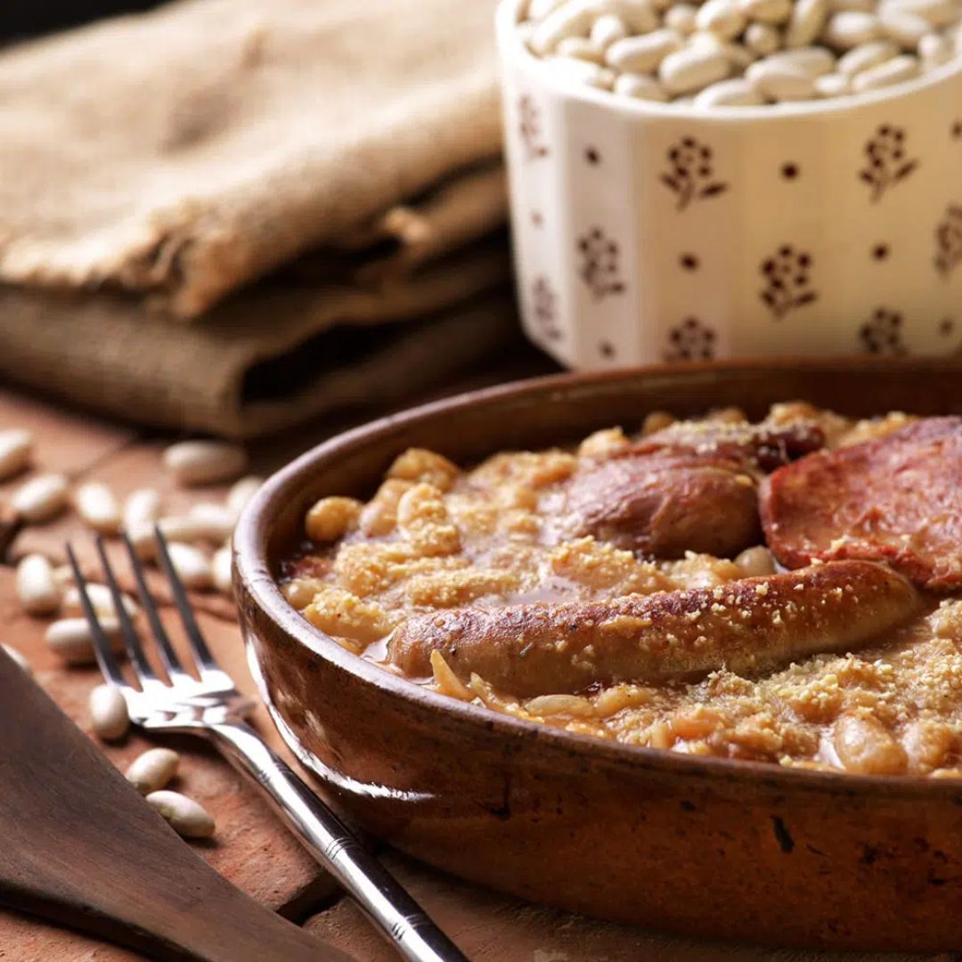Cassoulet gastronomique mit Entenconfit