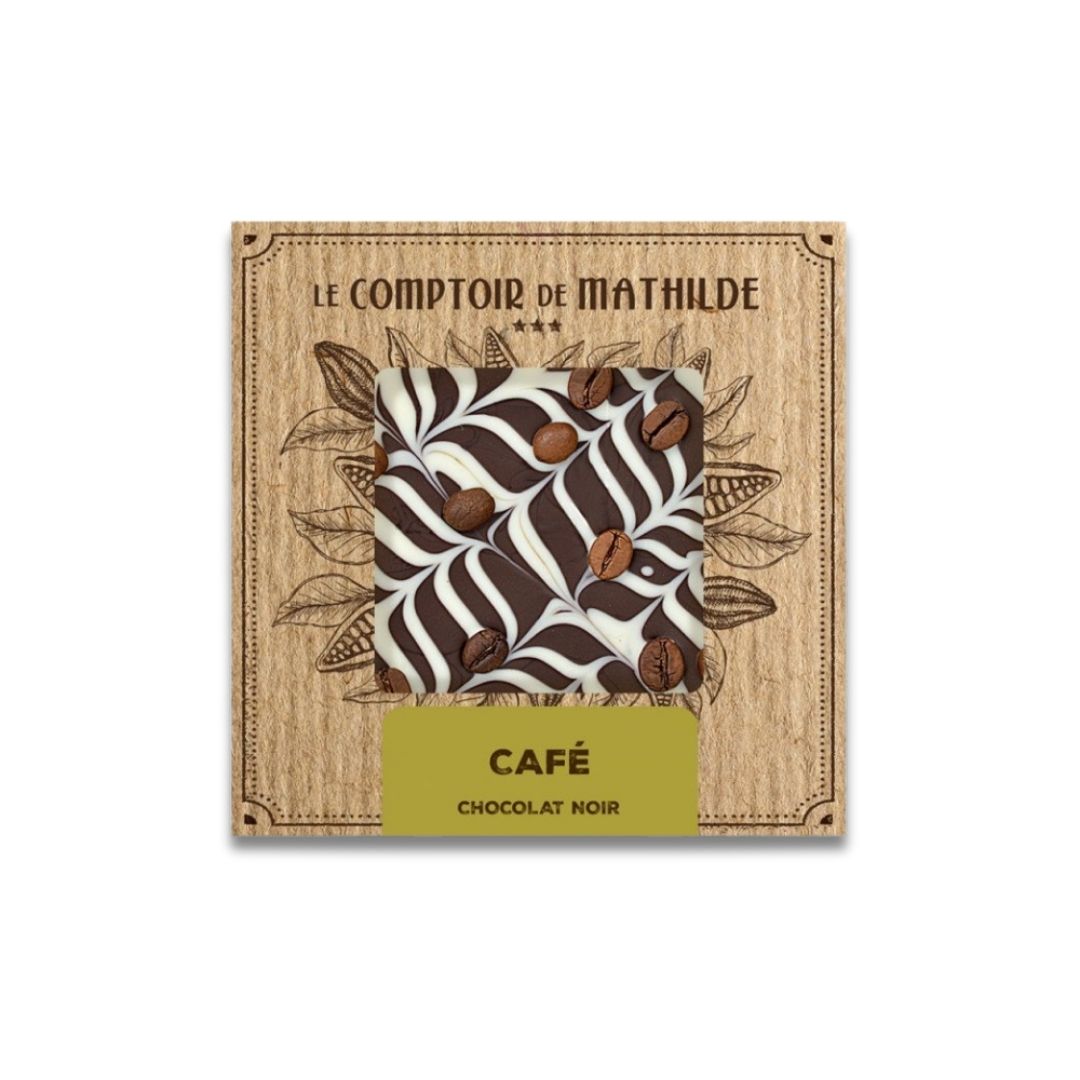 Schokoladentafel "Café Crème" (Bitterschokolade)