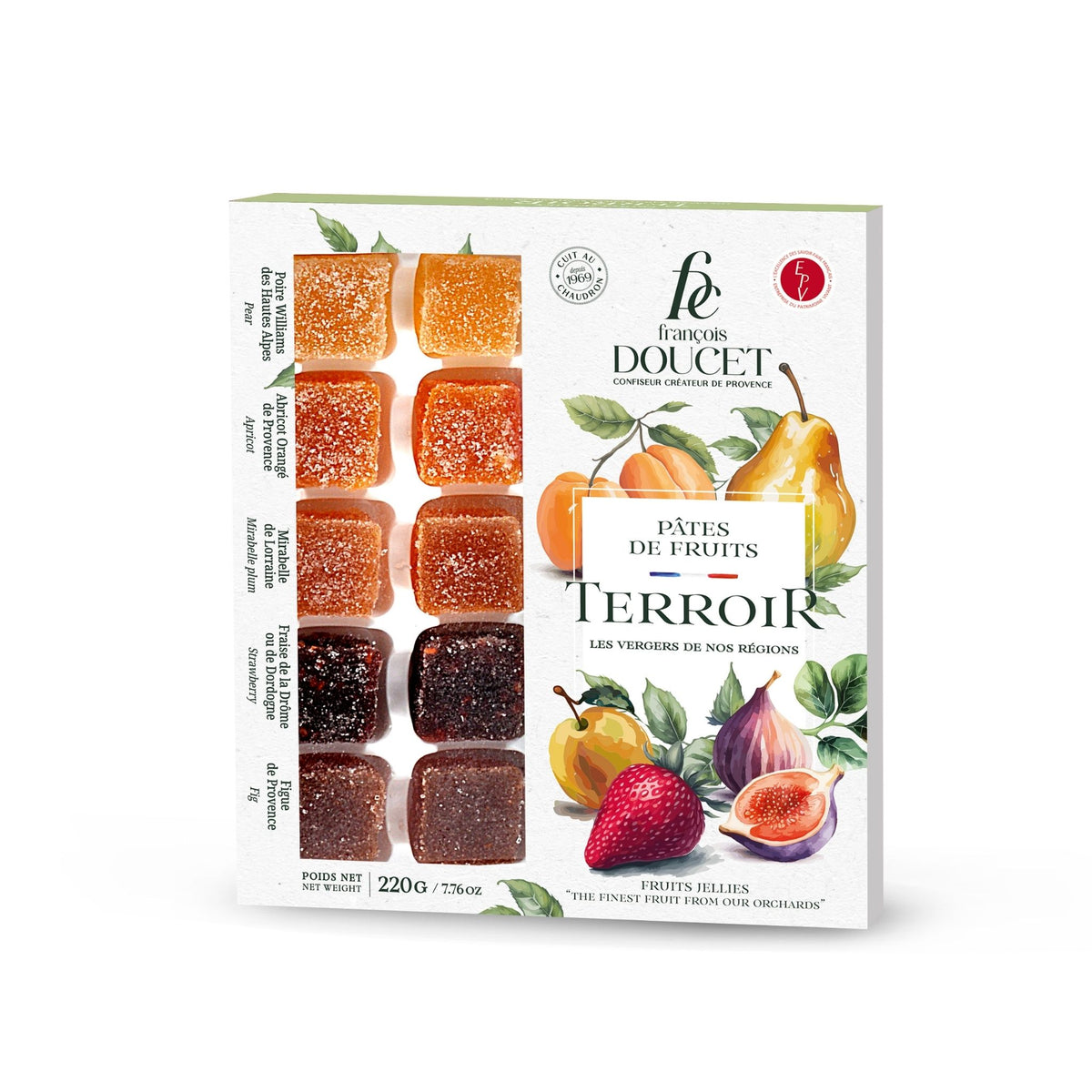 Fruchtgelee Sortiment Terroir (Pâtes de Fruits)