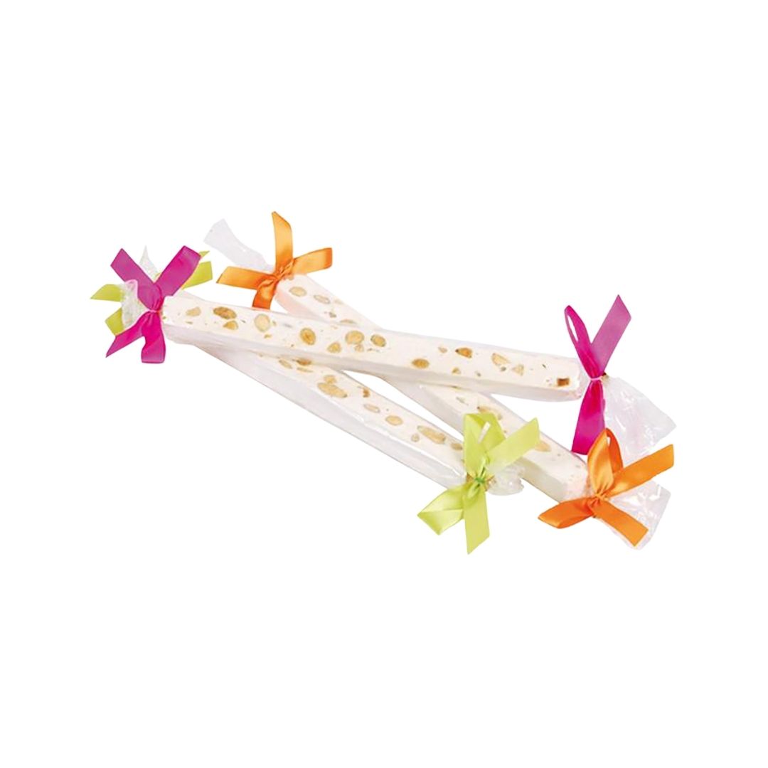 Saucisson aus weichem Nougat mit Mandeln