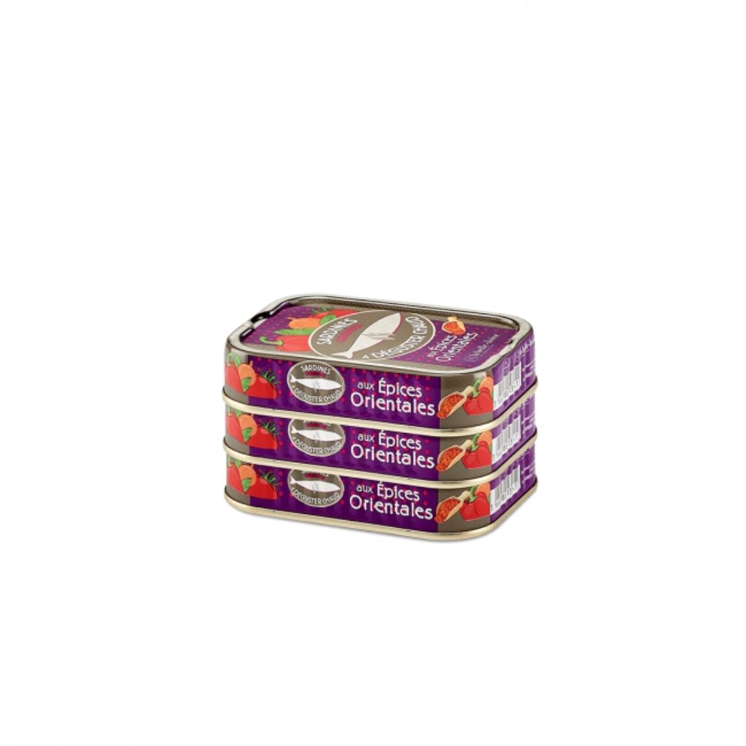 Sardinen mit orientalischen Gewürzen zum Braten