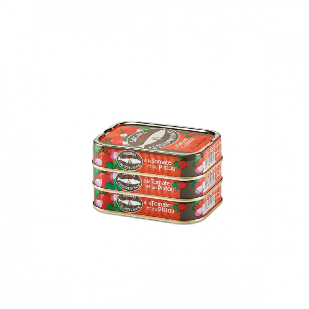 Sardinen mit Tomaten & Pistou zum Braten