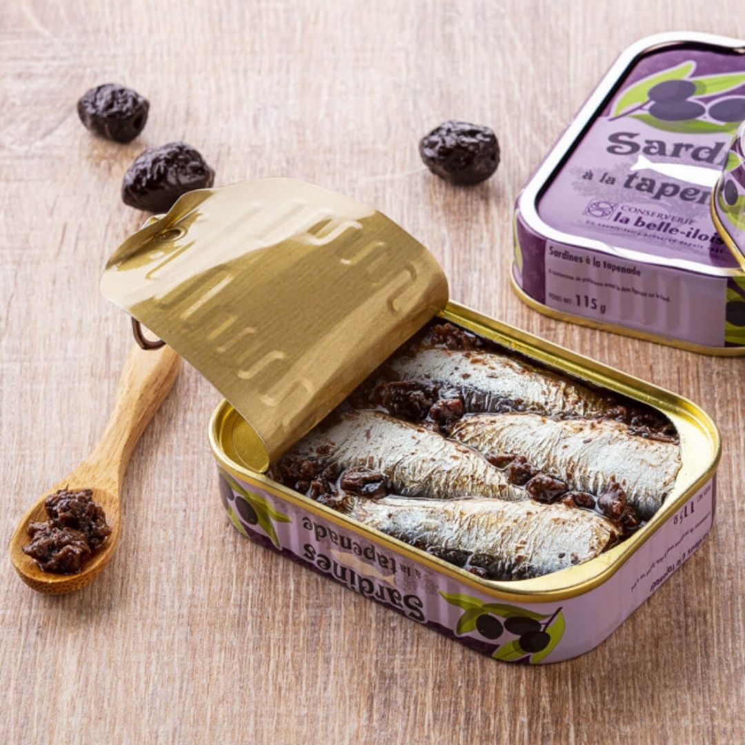 Sardinen mit Tapenade