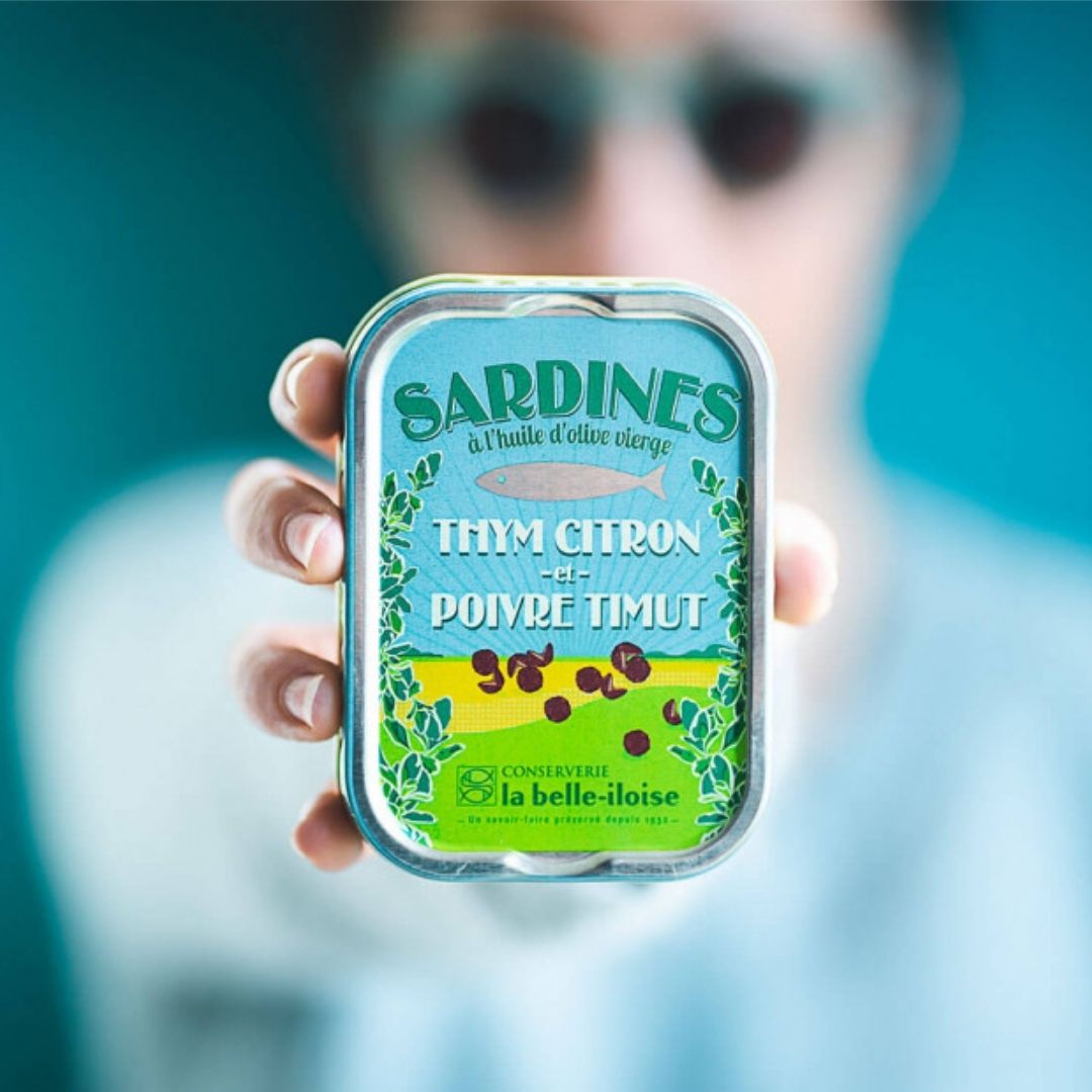 Sardinen mit Zitronenthymian & Timut-Pfeffer