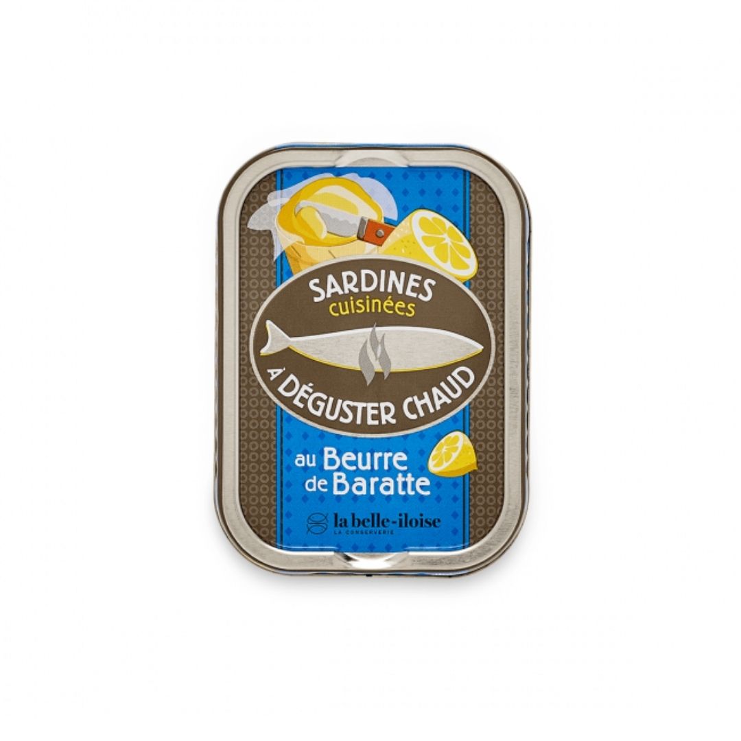 Sardinen mit Fassbutter zum Braten