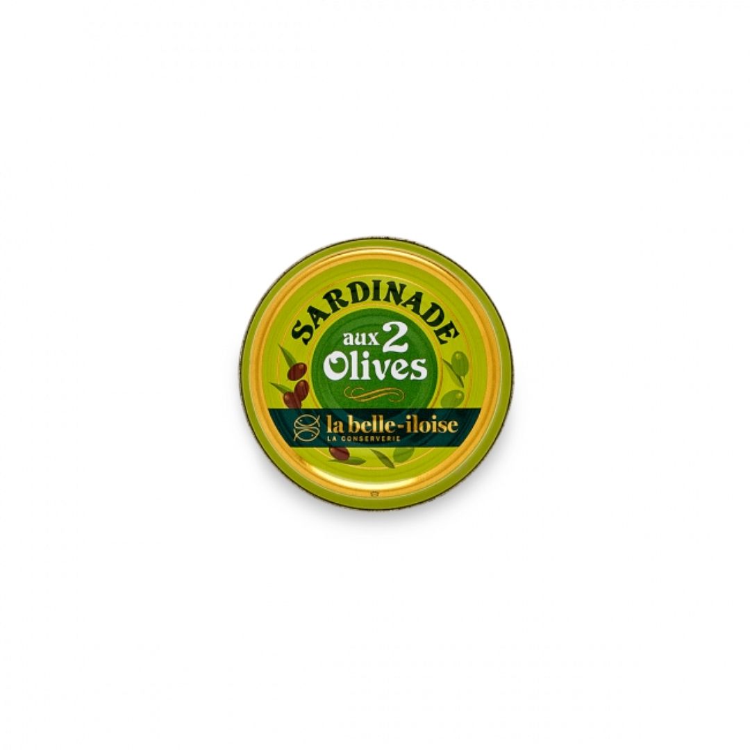 Sardinencreme mit 2 Oliven
