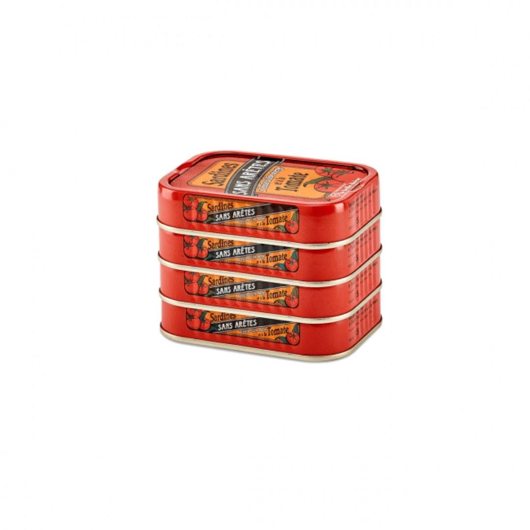 Sardinen ohne Gräten mit Tomate