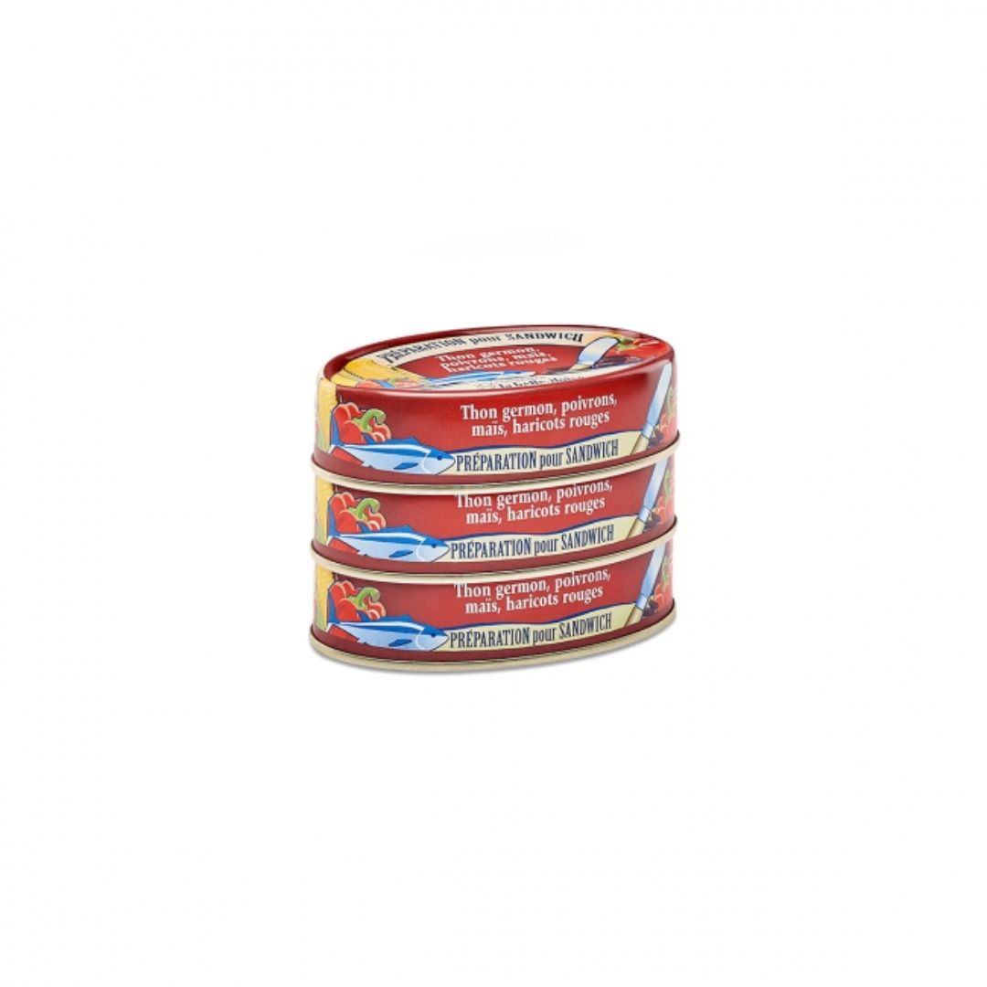 Thunfisch-Sandwichcreme mit Paprika & Mais