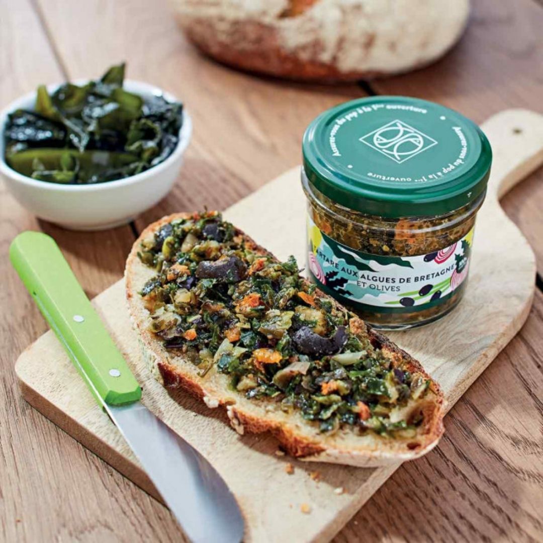 Algen-Tartar mit Oliven