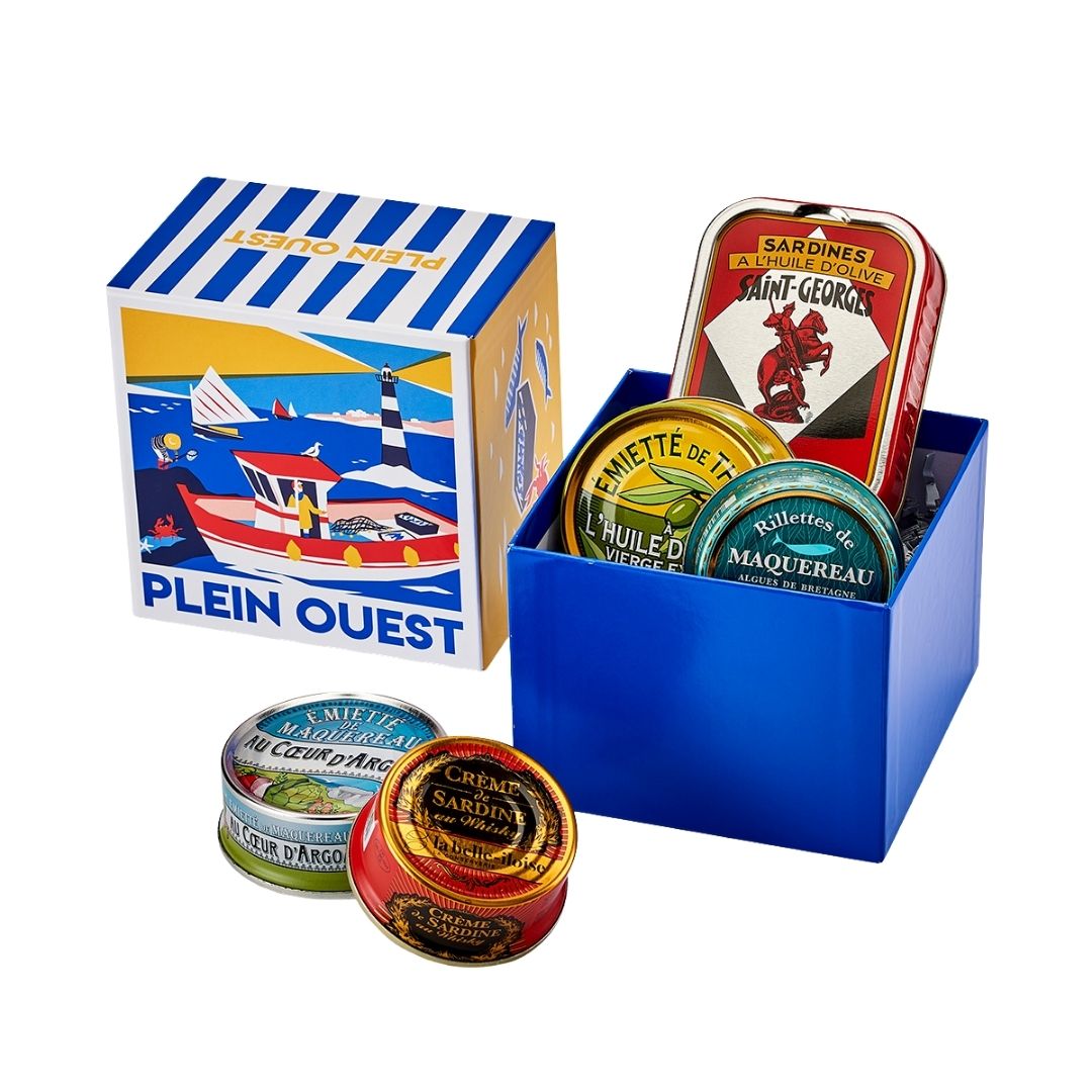 Geschenkset "Plein ouest" – 5 Rezepte in der Kartonbox