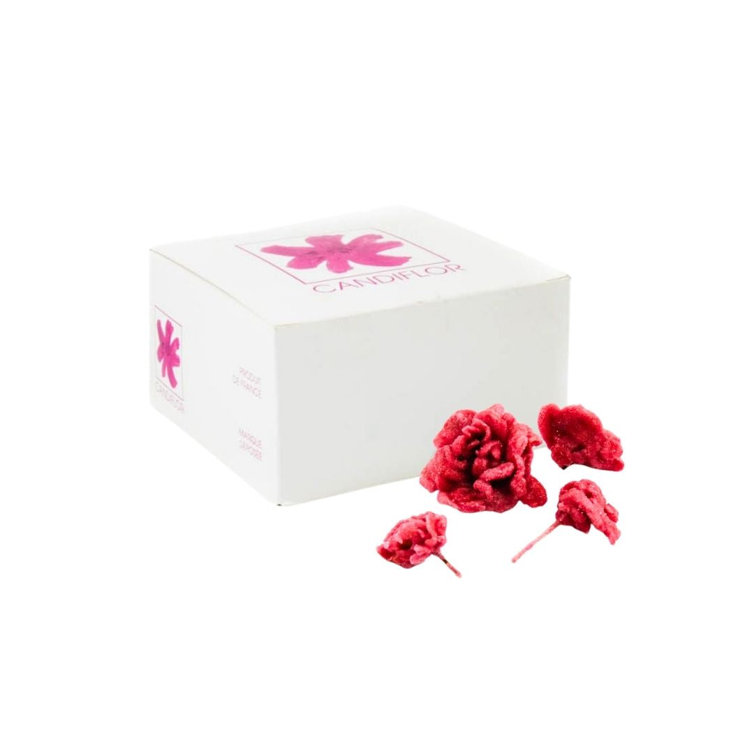 Kandierte Rosenblütenblätter