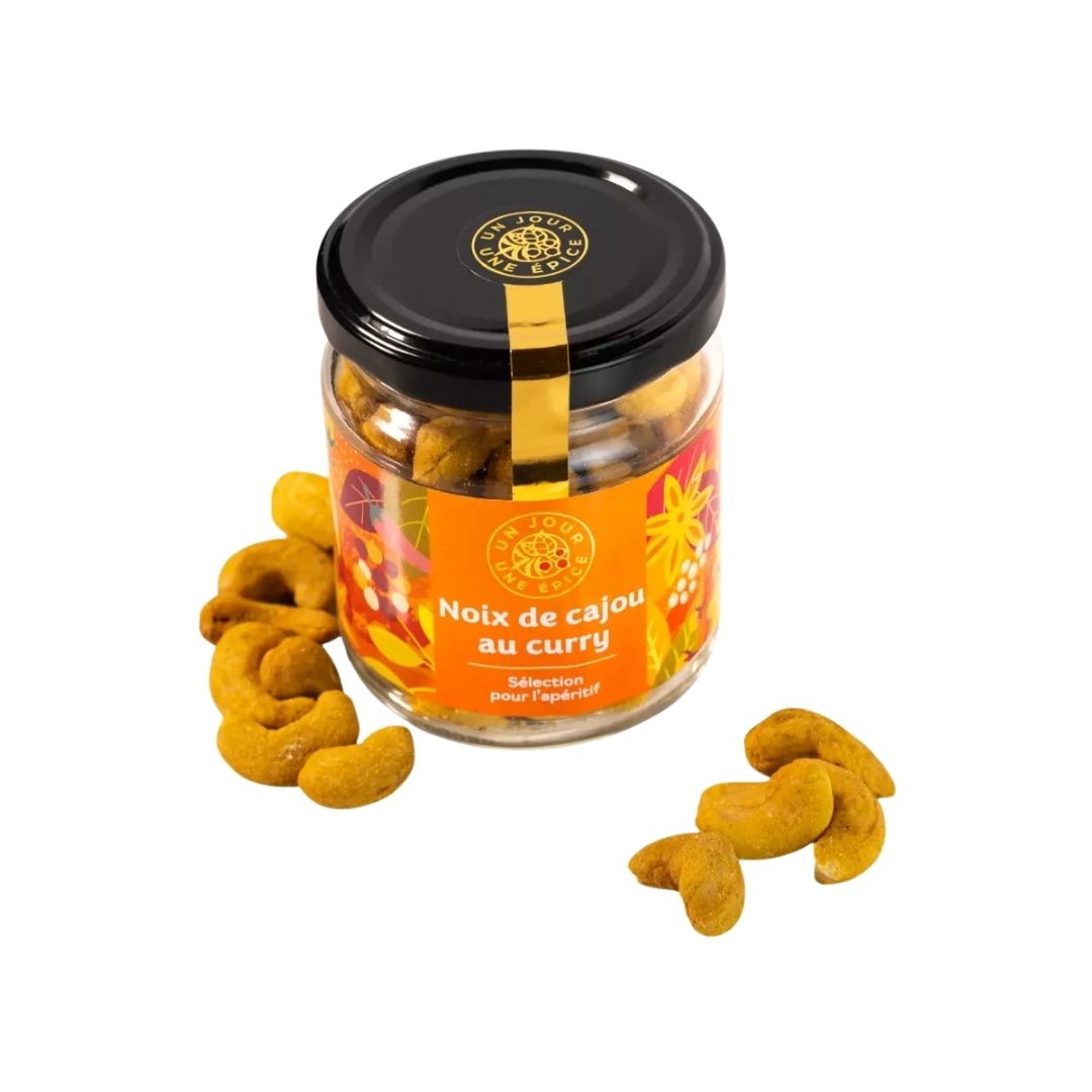Geröstete Cashewnüsse mit Curry