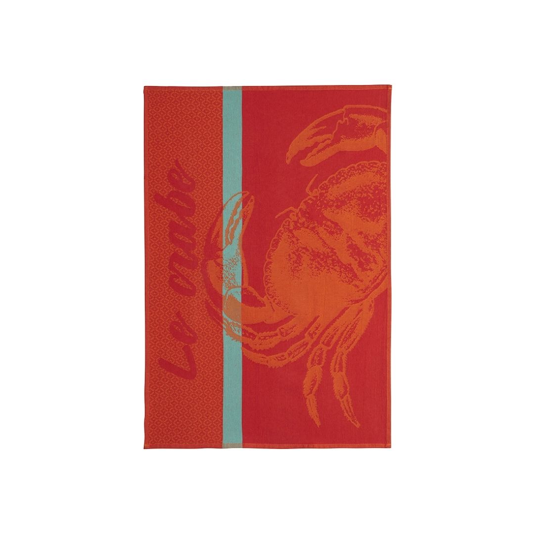 Geschirrtuch "Le Crabe" – 100% Baumwolle