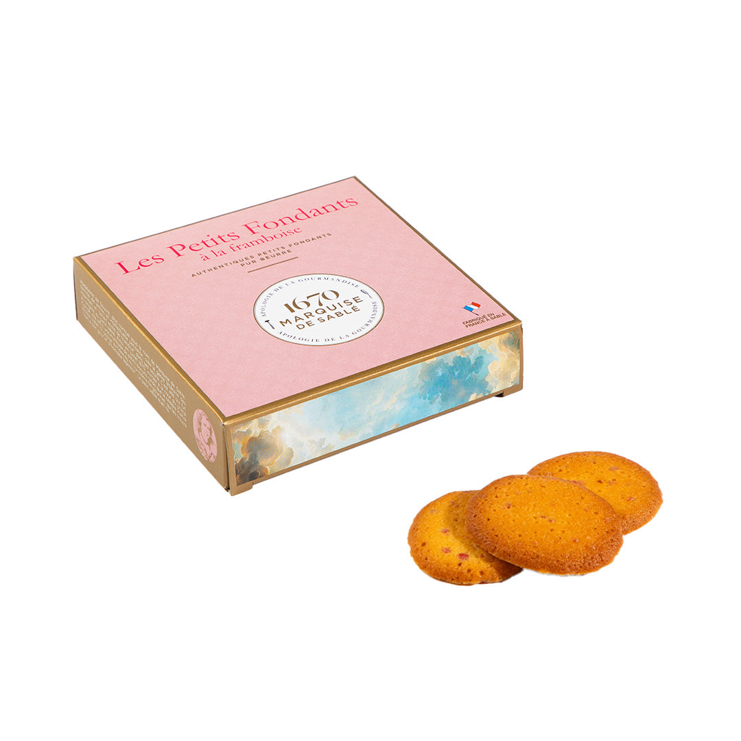 Les petits fondants mit Himbeerstückchen Etui