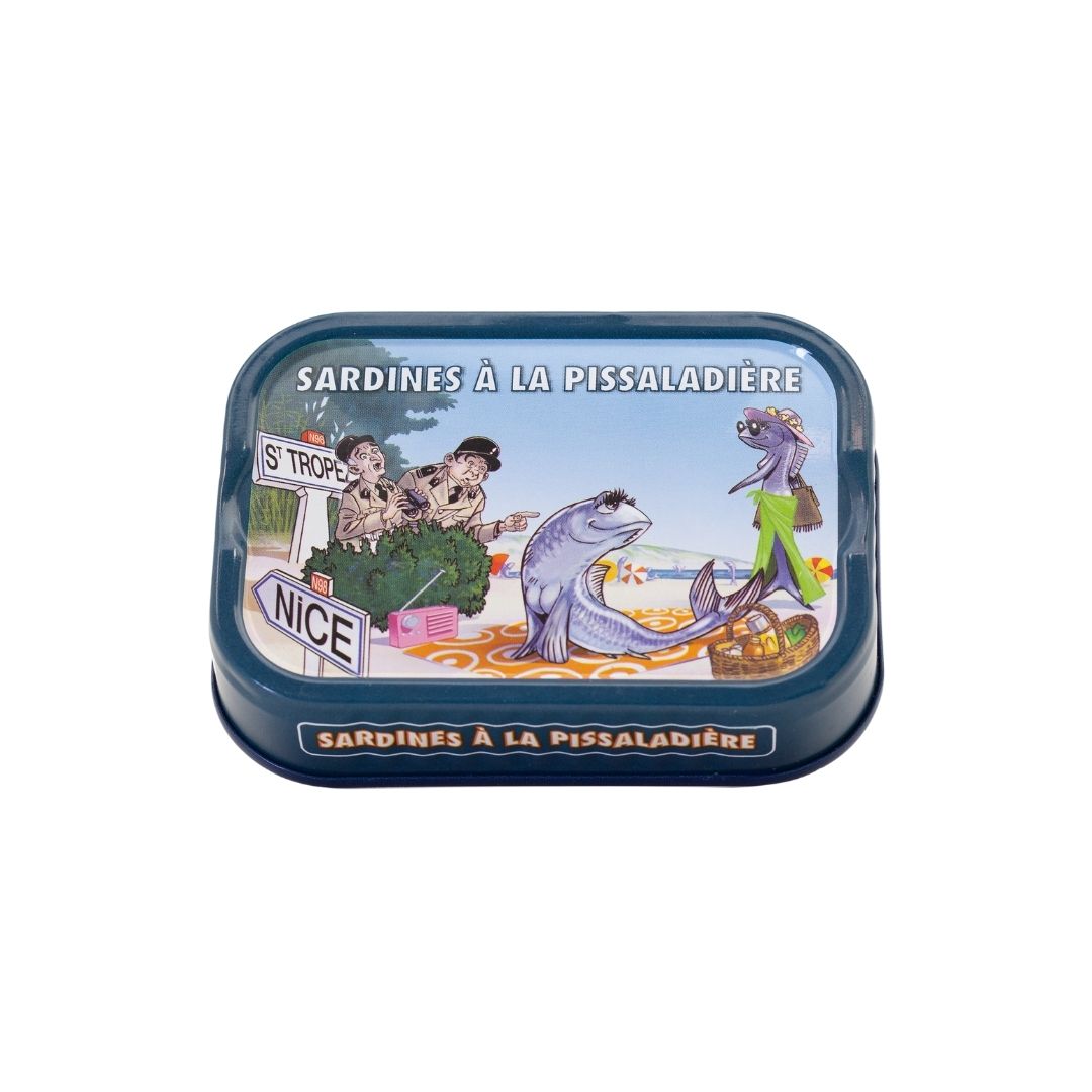 Sardinen "À la Pissaladière"