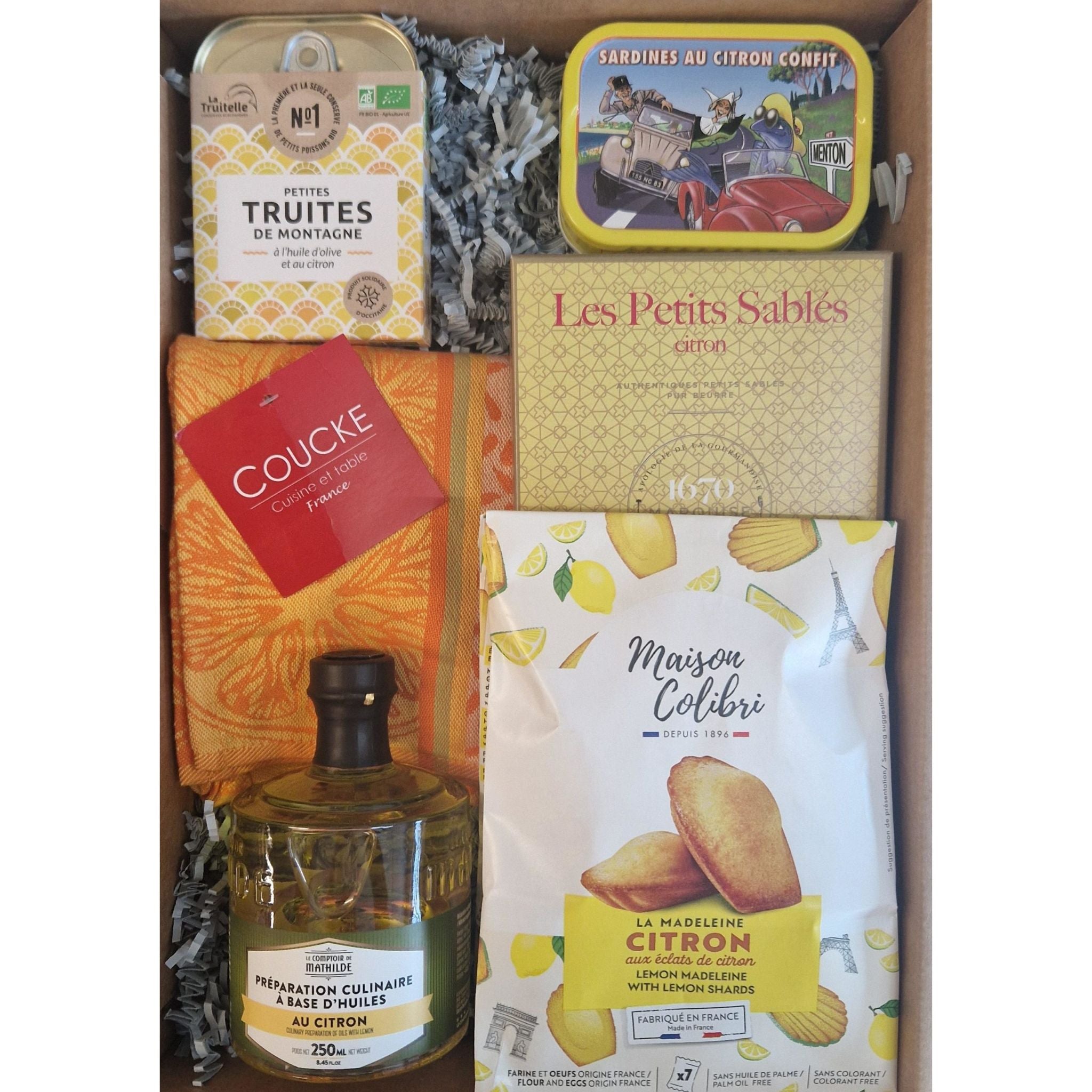 Geschenkset "Bestes aus Zitronen"