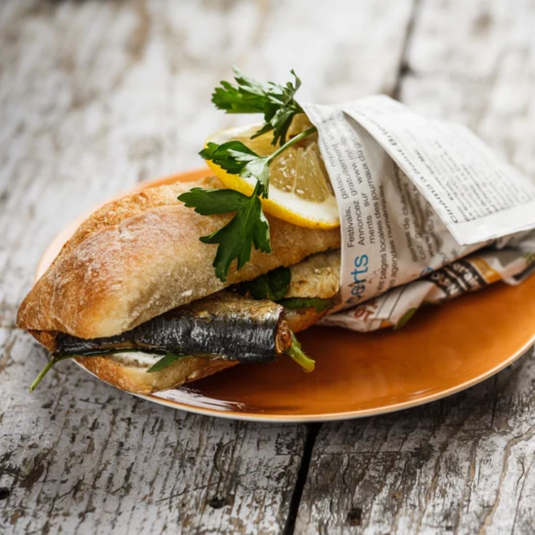 BIO-Sardinen mit Zitrone