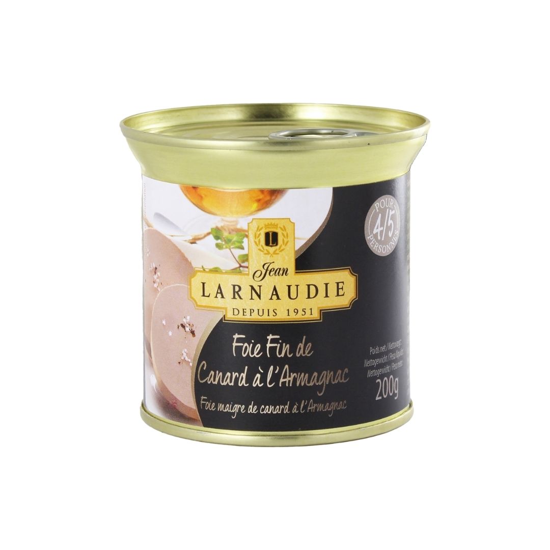 Feine "Ungestopfte" Enteleberpastete mit Armagnac