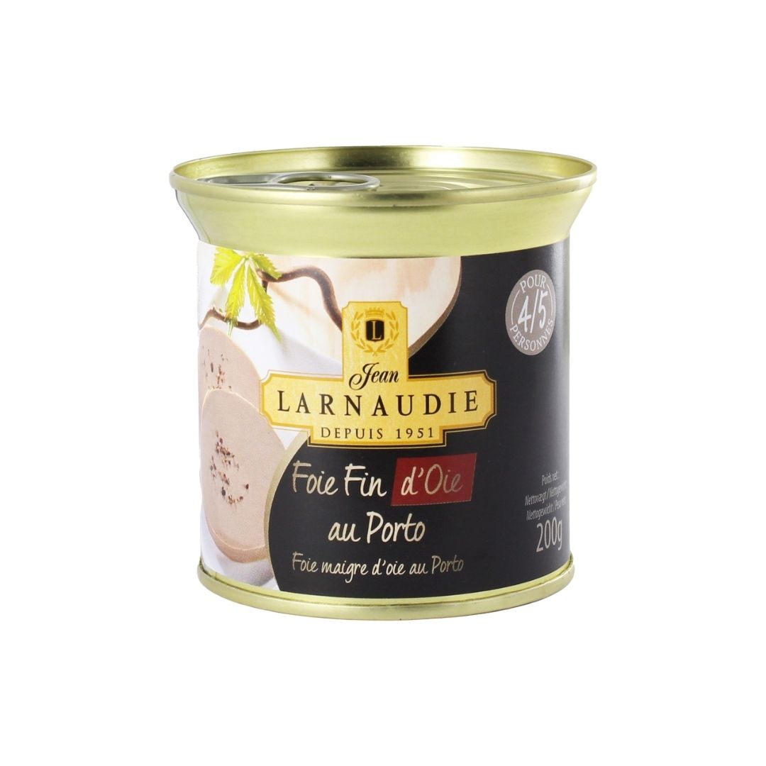 Feine "Ungestopfte" Gänseleberpastete mit Portwein