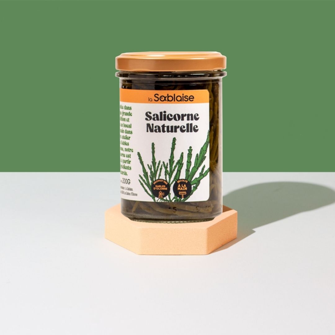 Salicorne (Queller) in Essig