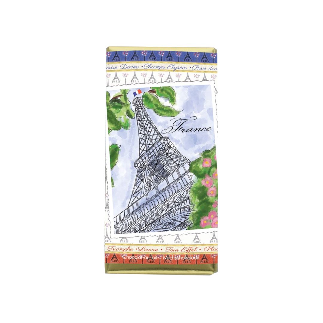 Vollmilchschokolade "Paris Eiffelturm"