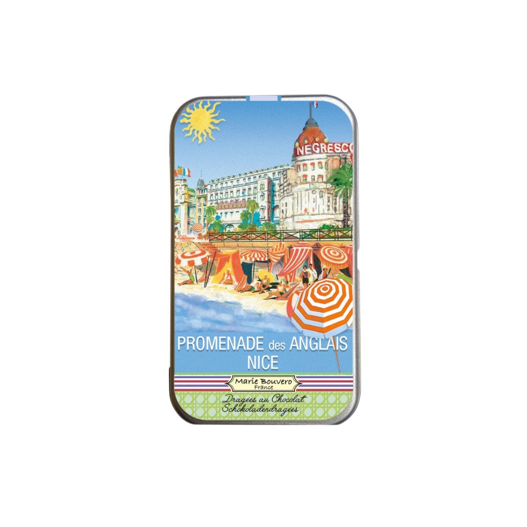 Schokodragees "Nizza Promenade" – Metalldose