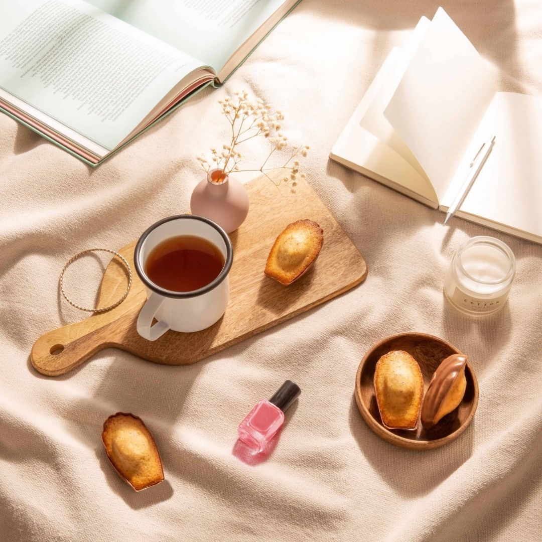 Madeleines Milchschokolade & Haselnuss