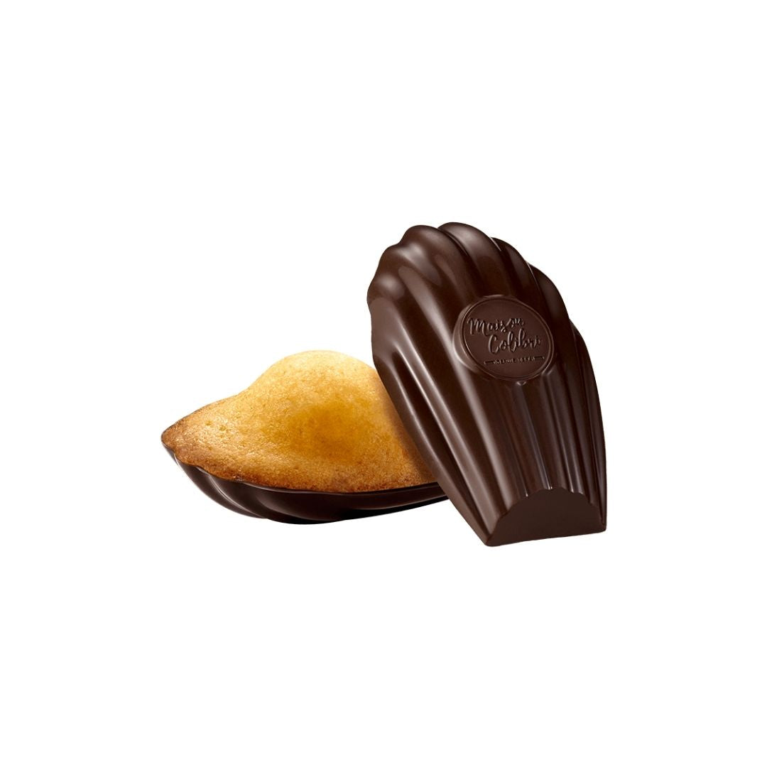 Madeleines mit Bitterschokolade