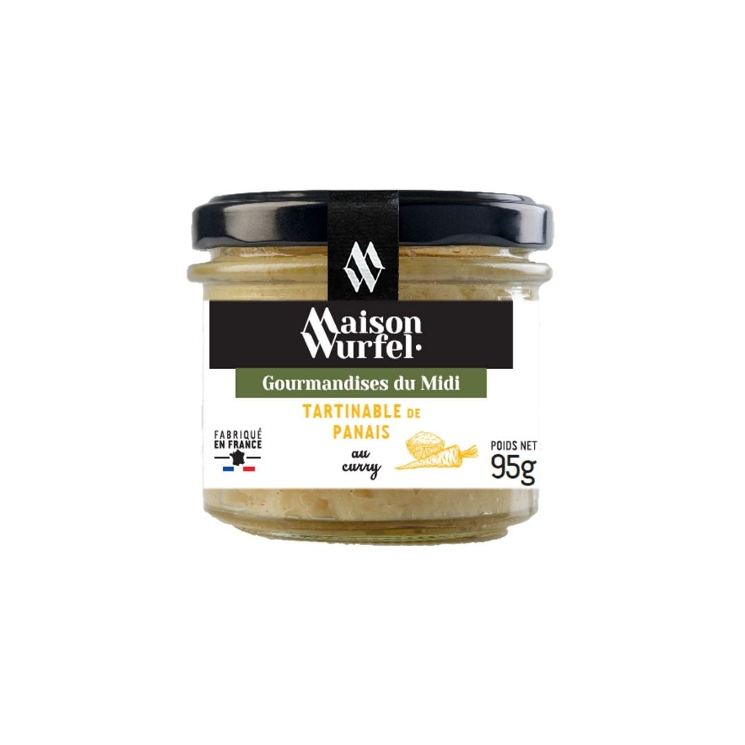Brotaufstrich mit Pastinake und Curry