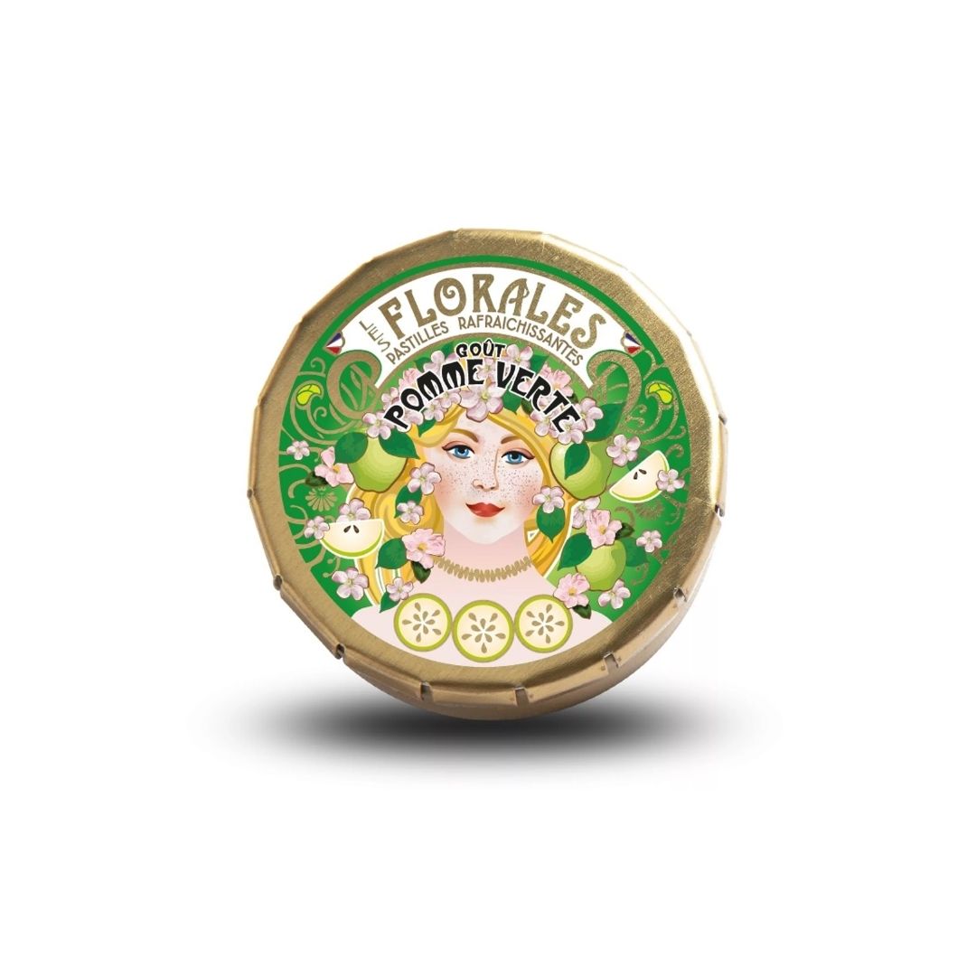 Pastillen - Grüner Apfel (Display mit 12 Stk.) – 12x