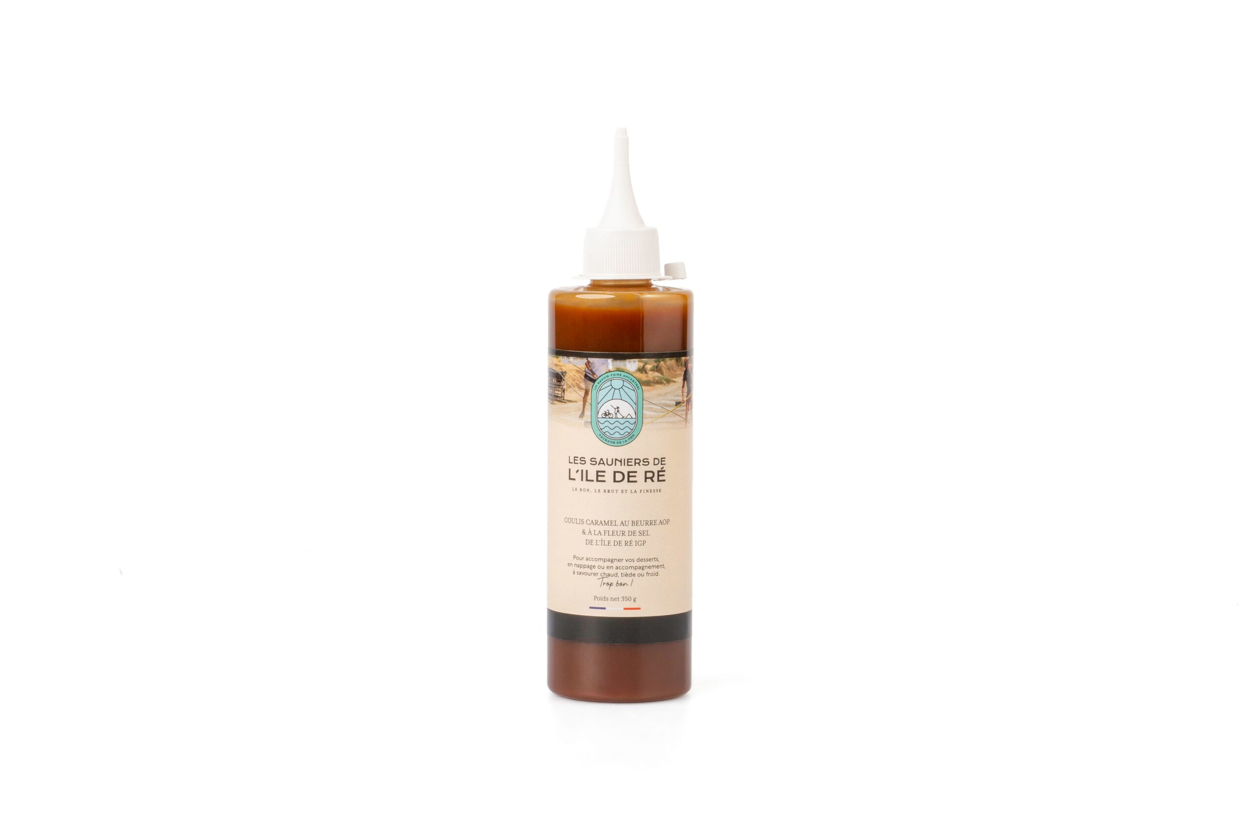 Karamell-Coulis mit AOP-Butter und Salz von der Île de Ré
